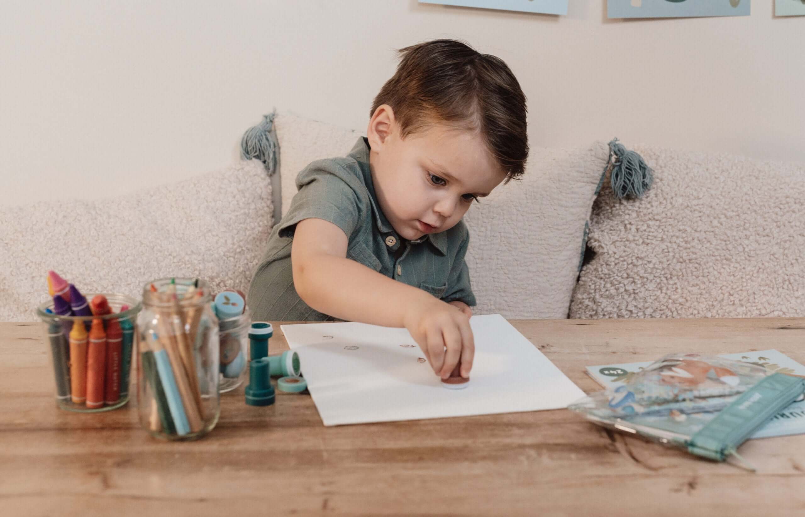 Conjunto de Carimbos Forest Friends - Little Dutch - Mini-Me - Baby & Kids Store