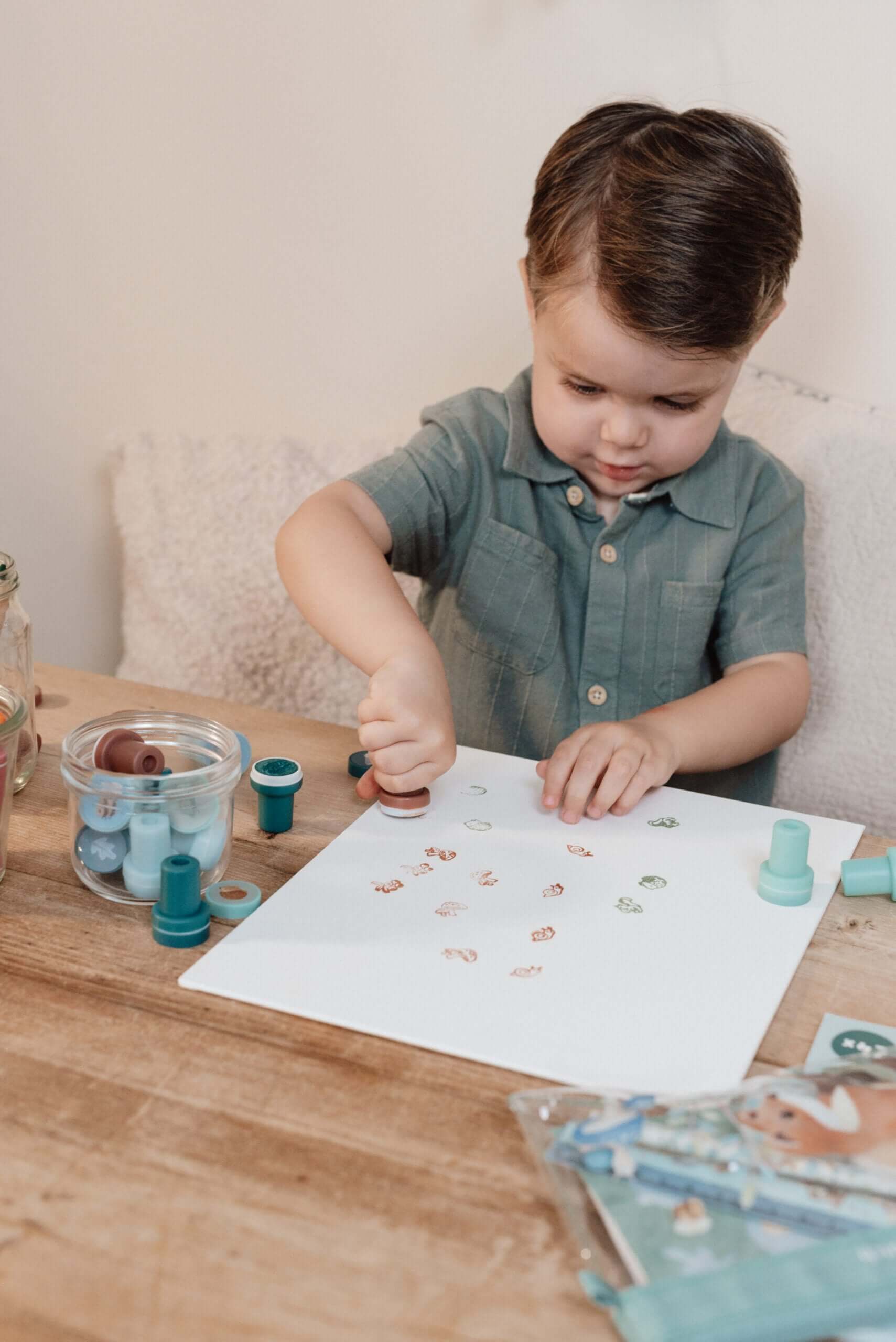 Conjunto de Carimbos Forest Friends - Little Dutch - Mini-Me - Baby & Kids Store