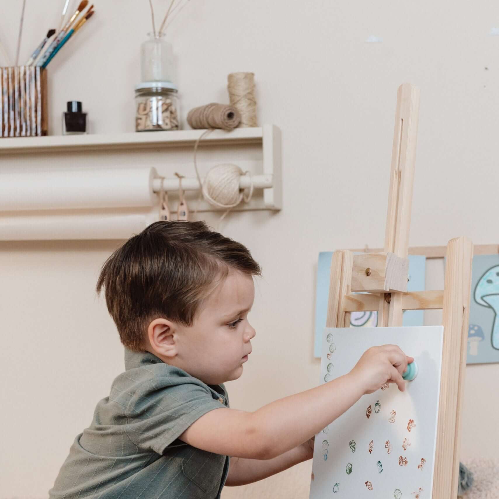 Conjunto de Carimbos Forest Friends - Little Dutch - Mini-Me - Baby & Kids Store