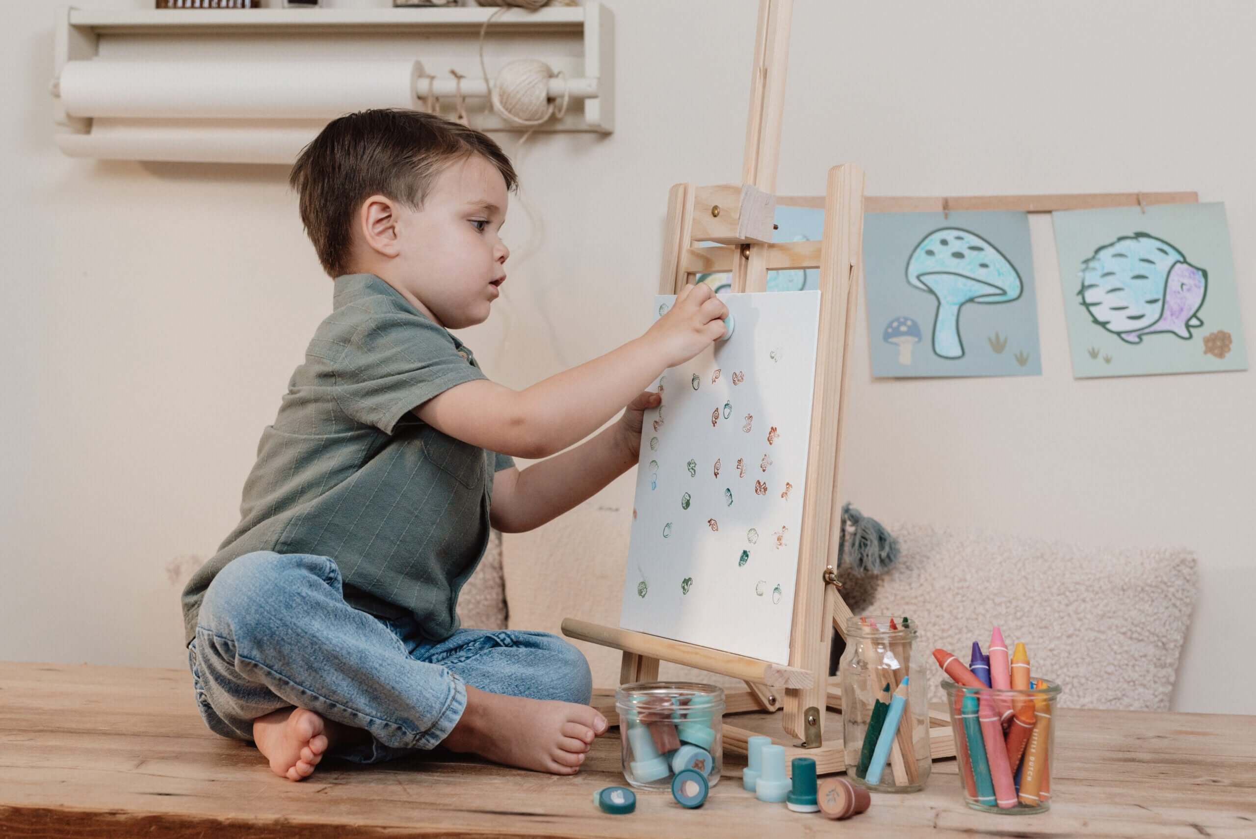 Conjunto de Carimbos Forest Friends - Little Dutch - Mini-Me - Baby & Kids Store