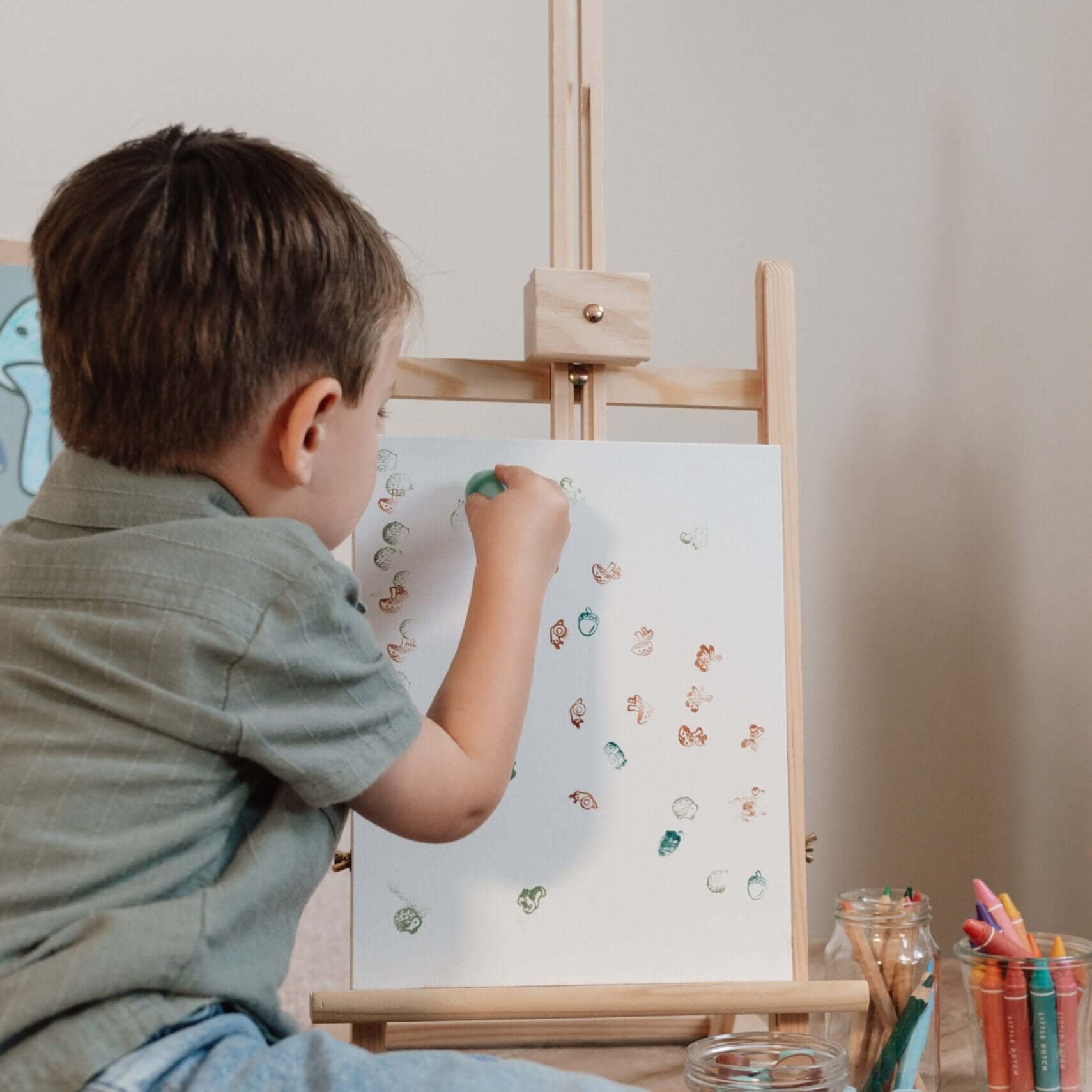 Conjunto de Carimbos Forest Friends - Little Dutch - Mini-Me - Baby & Kids Store