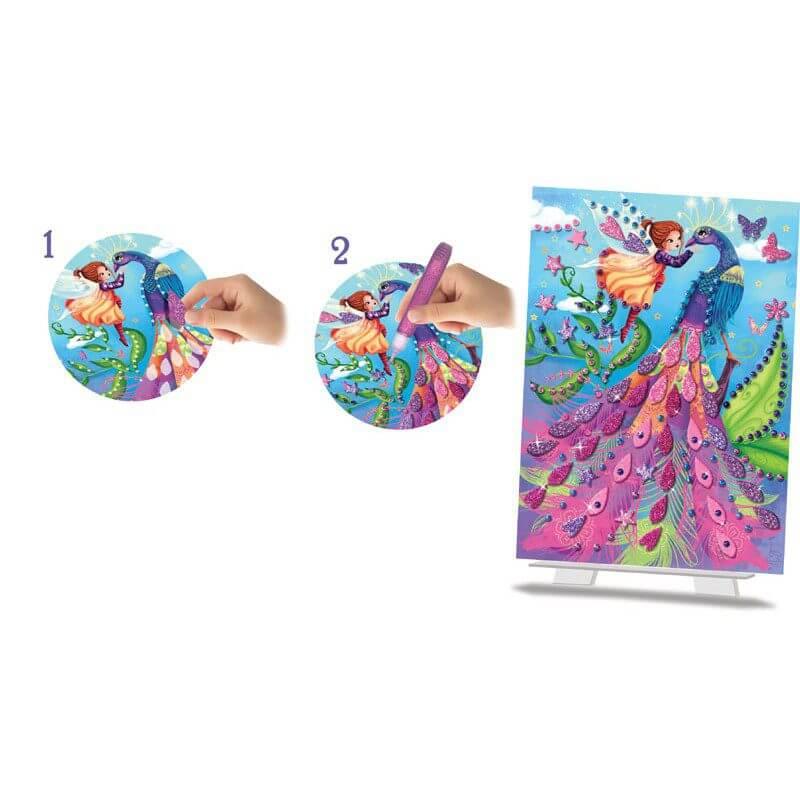 Cartões para criar com glitter - Fadas cintilantes | Créa Lign - Mini-Me - Baby & Kids Store