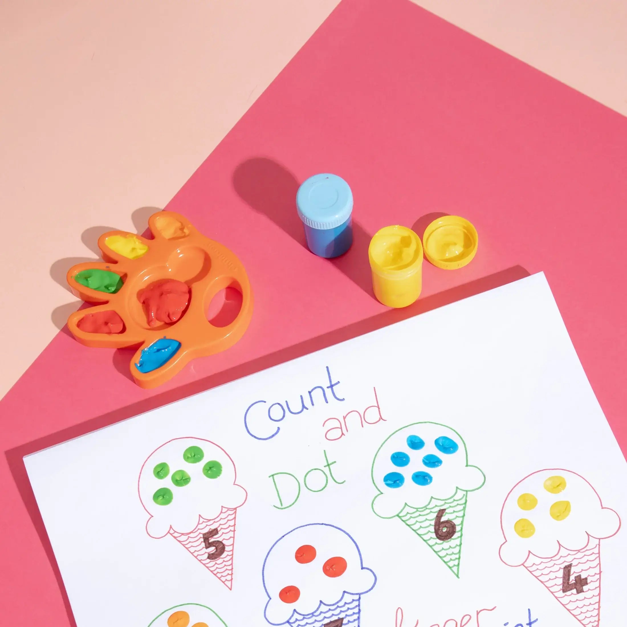 Tintas para Pintar com os Dedos ChildGen - Mini-Me - Baby & Kids Store