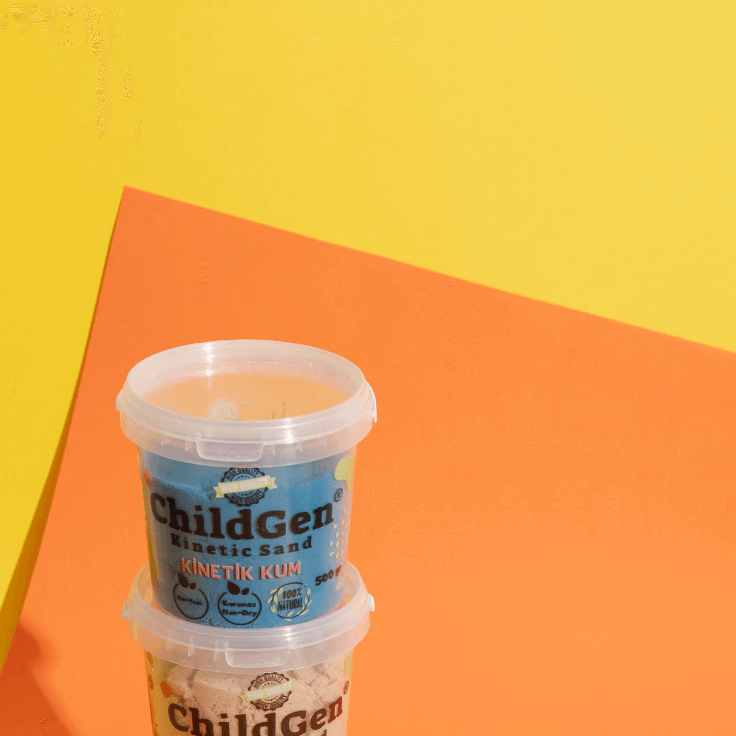 Areia Cinética Natural 500 Gr - ChildGen - Mini-Me - Baby & Kids Store