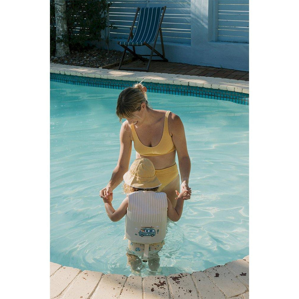Colete Flutuador de Aprendizagem Monnëka Surf Van - Mini-Me - Baby & Kids Store