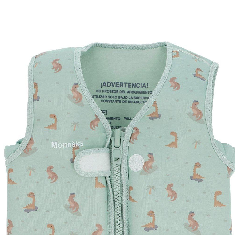 Colete Flutuador de Aprendizagem Monnëka Cool Dinos - Mini-Me - Baby & Kids Store