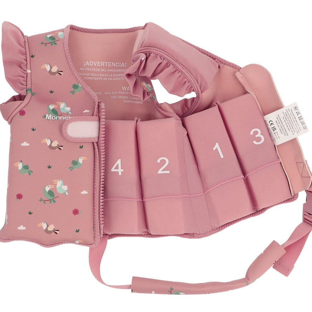 Colete Flutuador de Aprendizagem Monnëka Toucan - Mini-Me - Baby & Kids Store