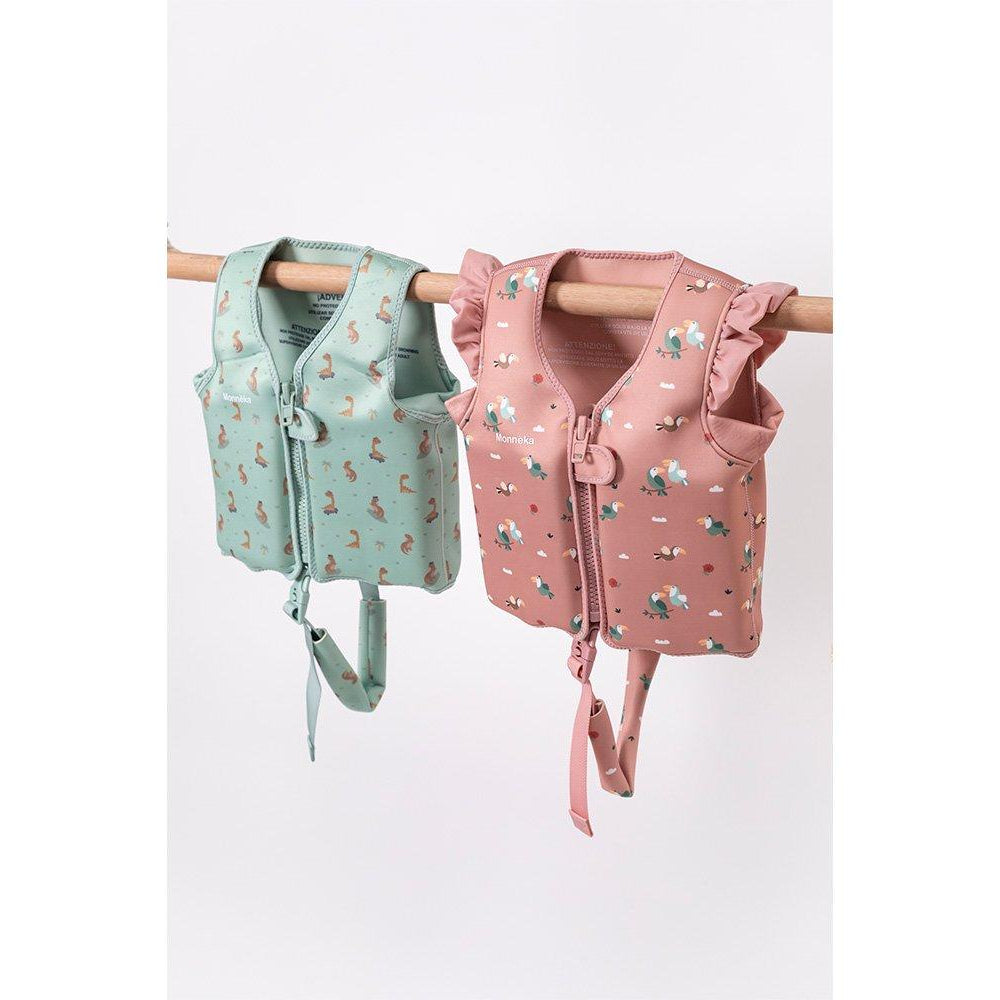 Colete Flutuador de Aprendizagem Monnëka Cool Dinos - Mini-Me - Baby & Kids Store