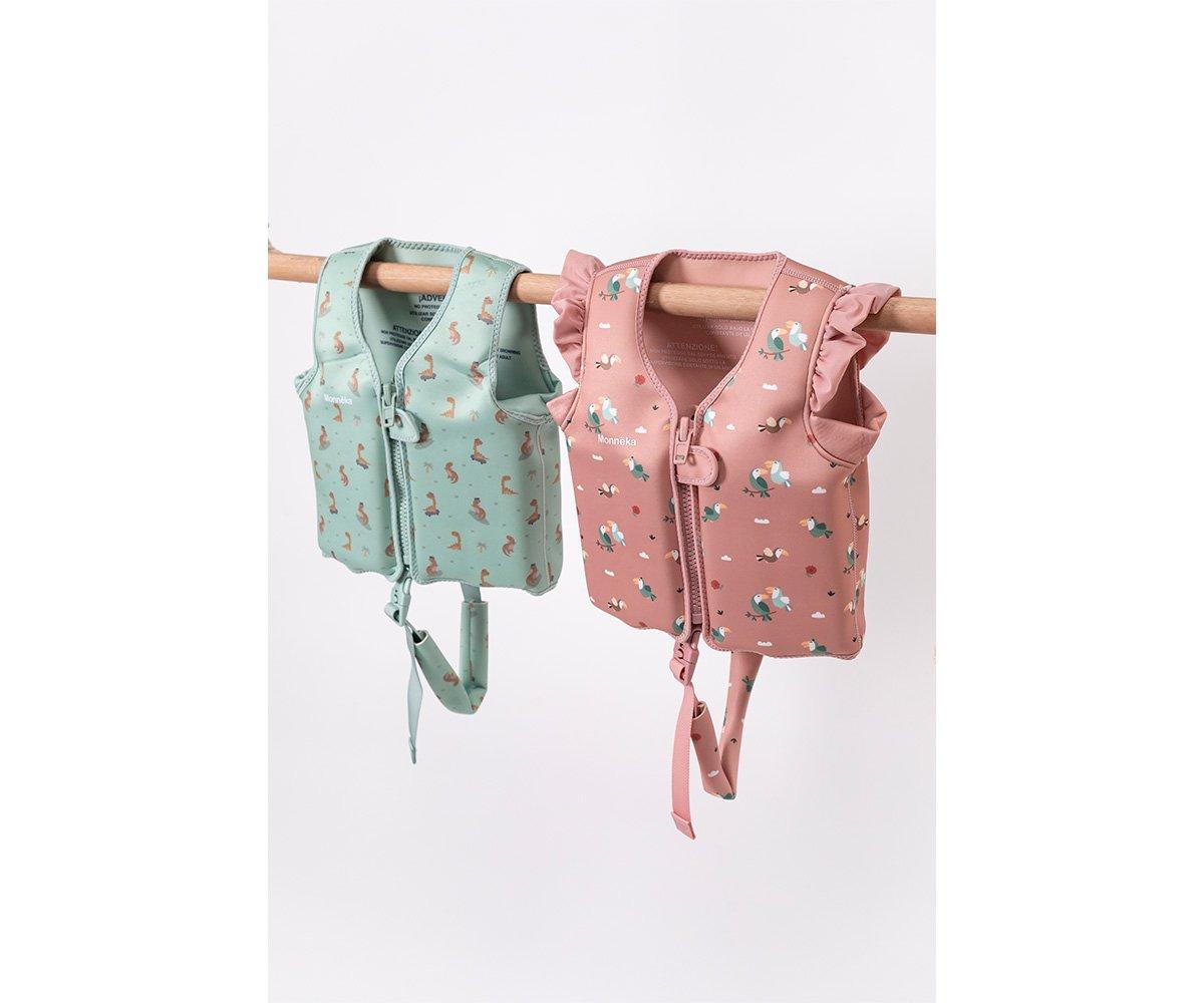 Colete Flutuador de Aprendizagem Monnëka Cool Dinos - Mini-Me - Baby & Kids Store