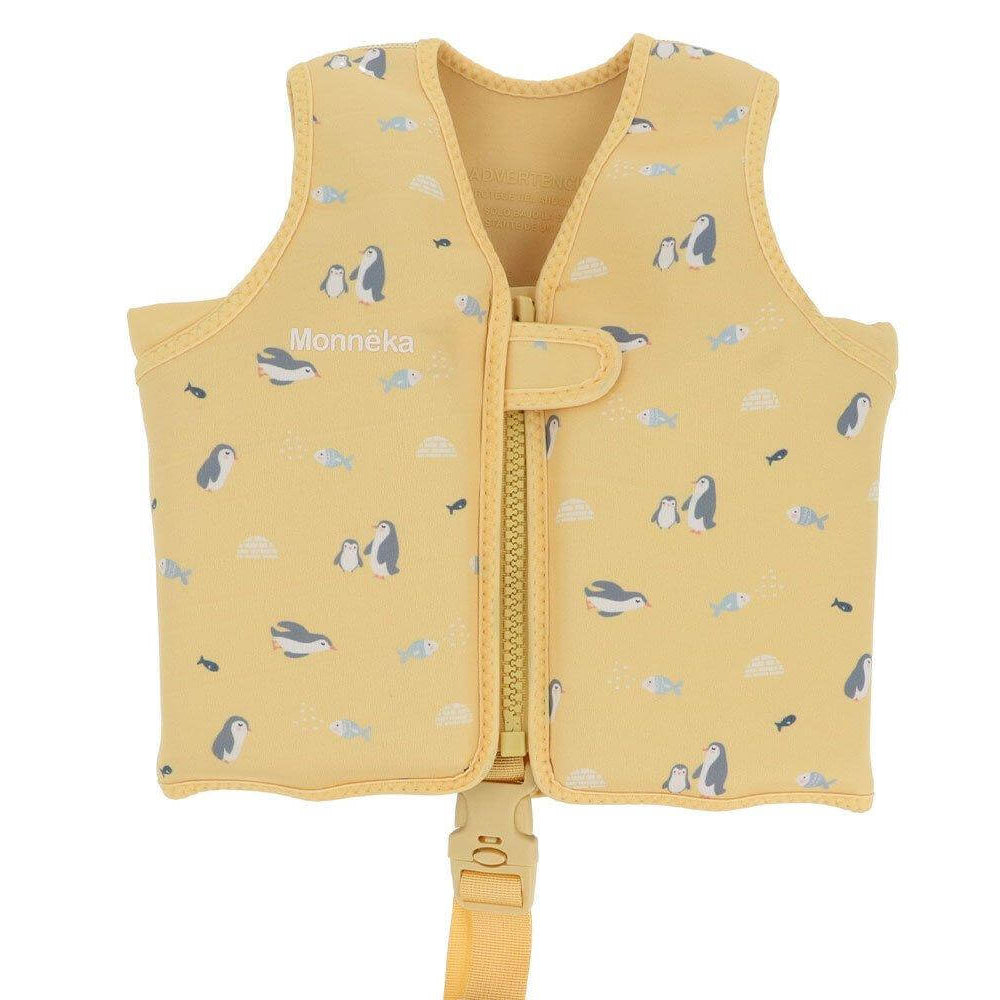 Colete flutuador de Aprendizagem - Penguins | Monneka Mini-Me - Baby & Kids Store