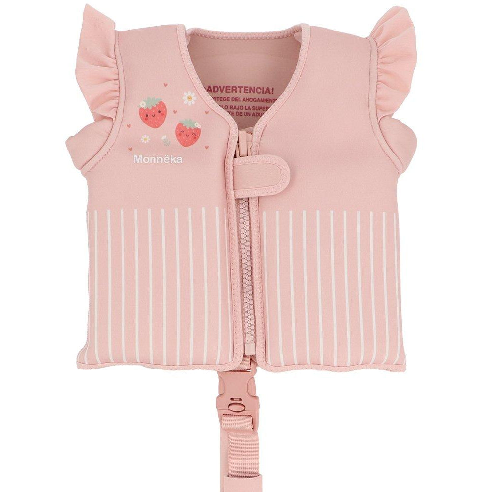 Colete Flutuador de Aprendizagem Monnëka Strawberries - Mini-Me - Baby & Kids Store
