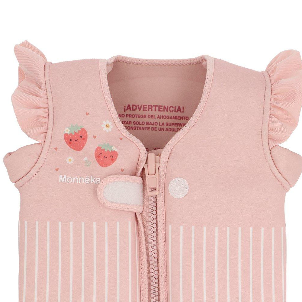 Colete Flutuador de Aprendizagem Monnëka Strawberries - Mini-Me - Baby & Kids Store