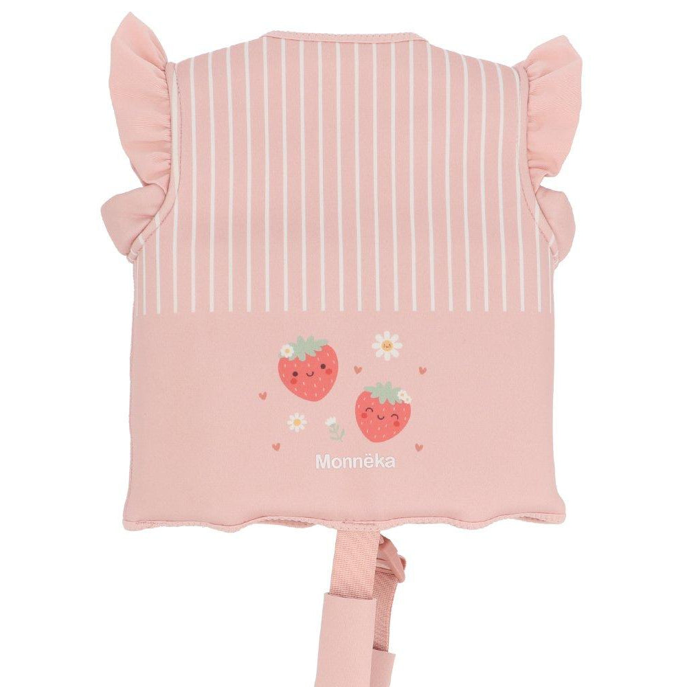 Colete Flutuador de Aprendizagem Monnëka Strawberries - Mini-Me - Baby & Kids Store