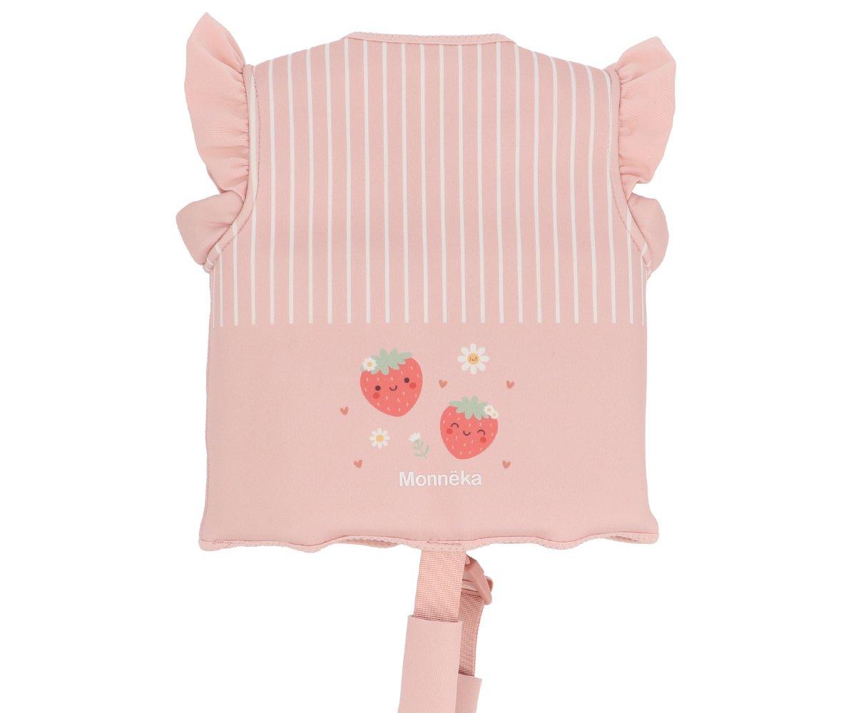 Colete Flutuador de Aprendizagem Monnëka Strawberries - Mini-Me - Baby & Kids Store