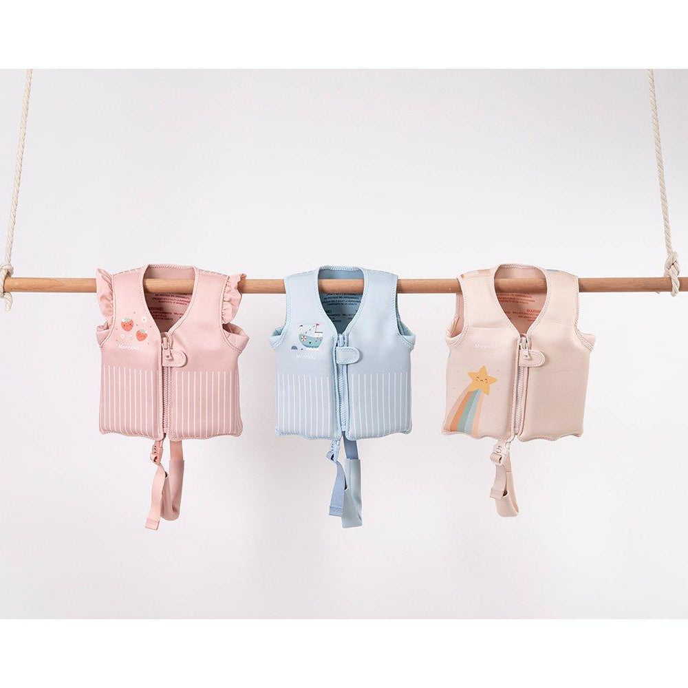 Colete Flutuador de Aprendizagem Monnëka Strawberries - Mini-Me - Baby & Kids Store