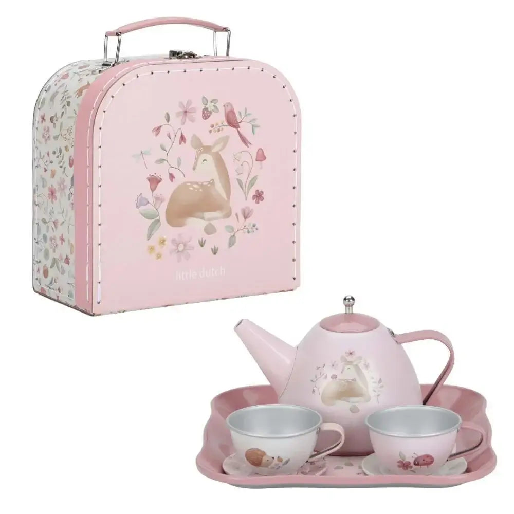 Conjunto de Chá em Mala – Fairy Garden – Little Dutch - Mini-Me - Baby & Kids Store