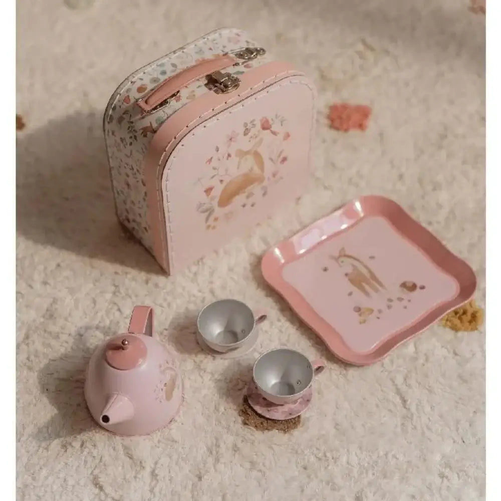 Conjunto de Chá em Mala – Fairy Garden – Little Dutch - Mini-Me - Baby & Kids Store