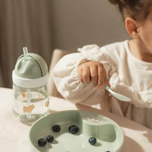 Copo com Palhinha 300 ml Little Farm - Little Dutch - Mini-Me - Baby & Kids Store