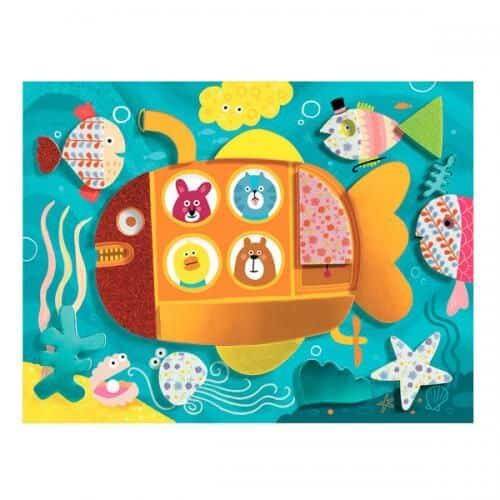 Espuma - autocolantes com padrão | Djeco - Mini-Me - Baby & Kids Store