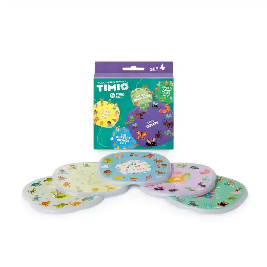 Timio – Set 4 de 5 Discos - Mini-Me - Baby & Kids Store