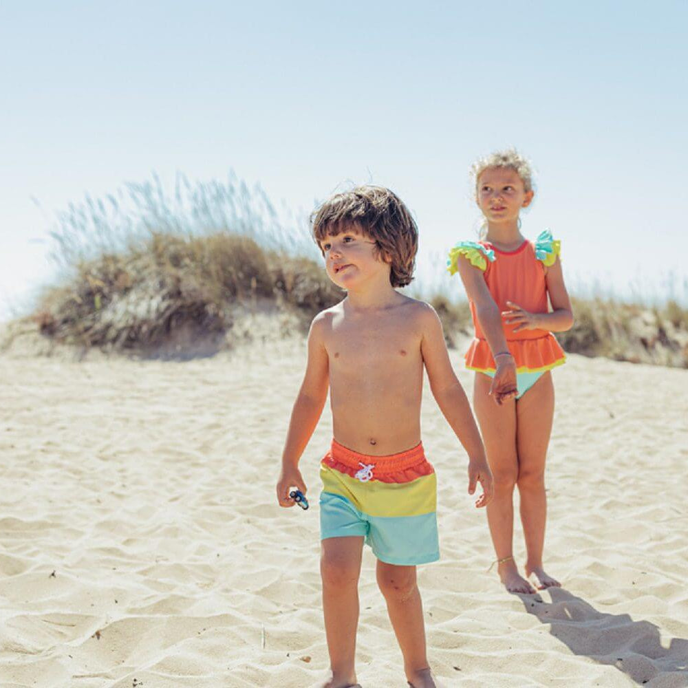 Calções de banho menino - 12 meses | Paper Boat - Mini-Me - Baby & Kids Store