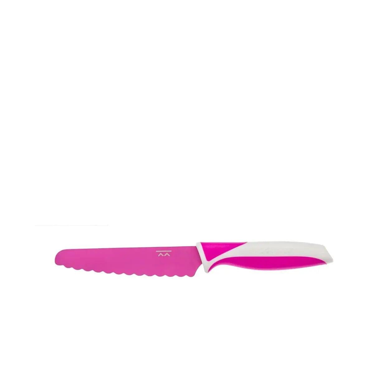 Kiddikutter - Faca de cozinha para autonomia da criança - Pink - Mini-Me - Baby & Kids Store