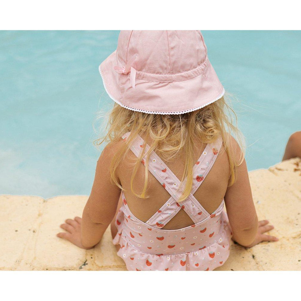 Fato de Banho Menina com Folhos - Strawberries | Monneka - Mini-Me - Baby & Kids Store