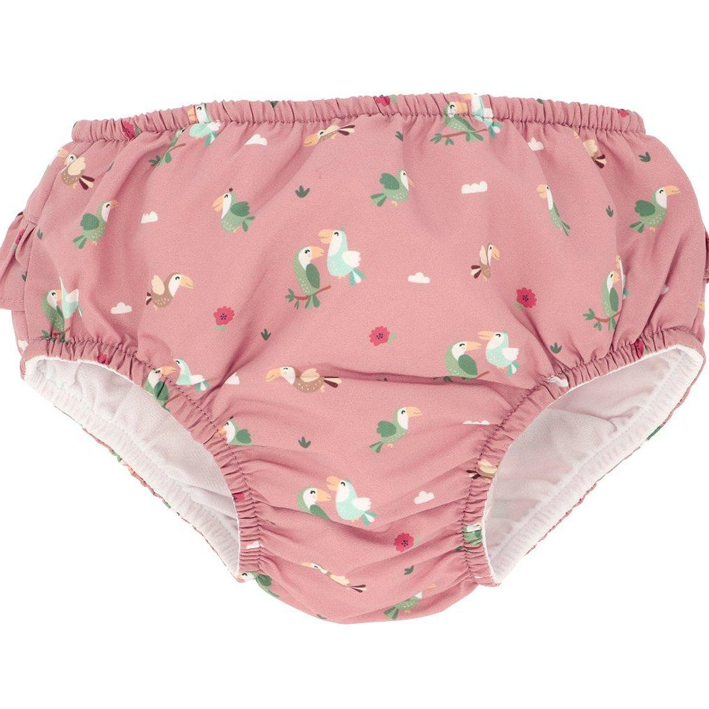 Cueca Fralda com Folhos Toucan | Monneka - Mini-Me - Baby & Kids Store