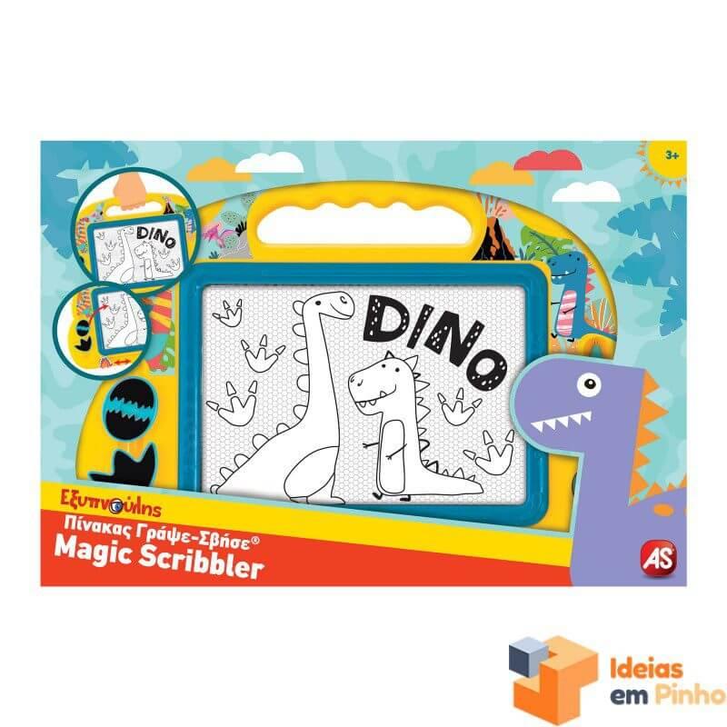 Quadro mágico médio - Dinossauro - Mini-Me - Baby & Kids Store