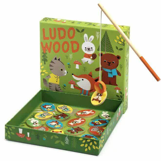 Ludo Wood – 4 Jogos | Djeco - Mini-Me - Baby & Kids Store