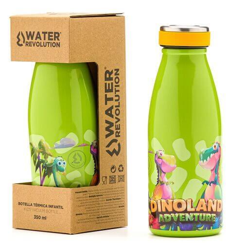 Garrafa térmica 350ml - Dinossauros | Water Revolution - Mini-Me - Baby & Kids Store