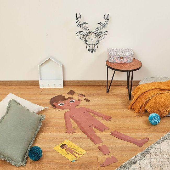 Puzzle Educativo gigante Corpo Humano | Janod - Mini-Me - Baby & Kids Store