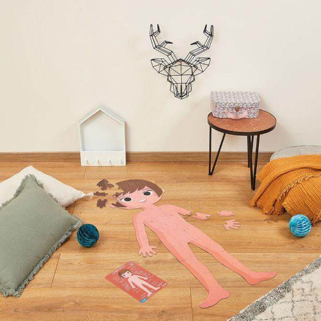 Puzzle Educativo gigante Corpo Humano | Janod - Mini-Me - Baby & Kids Store