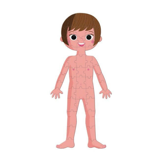 Puzzle Educativo gigante Corpo Humano | Janod - Mini-Me - Baby & Kids Store