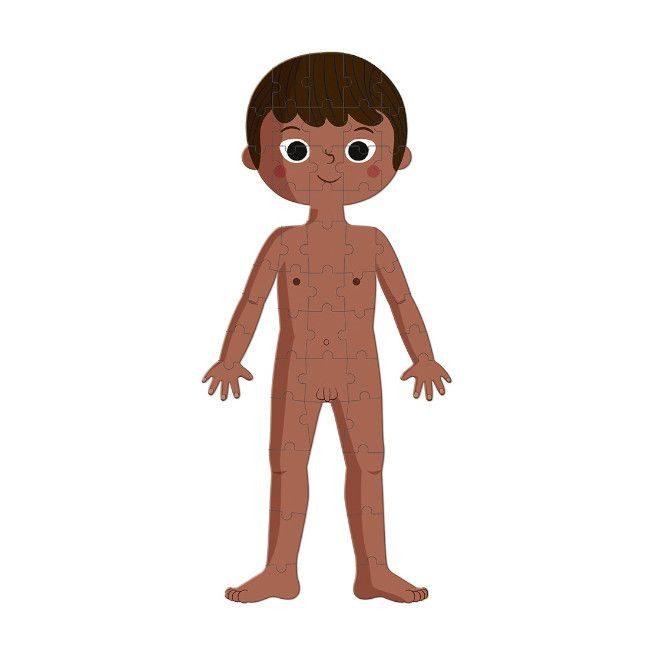 Puzzle Educativo gigante Corpo Humano | Janod - Mini-Me - Baby & Kids Store
