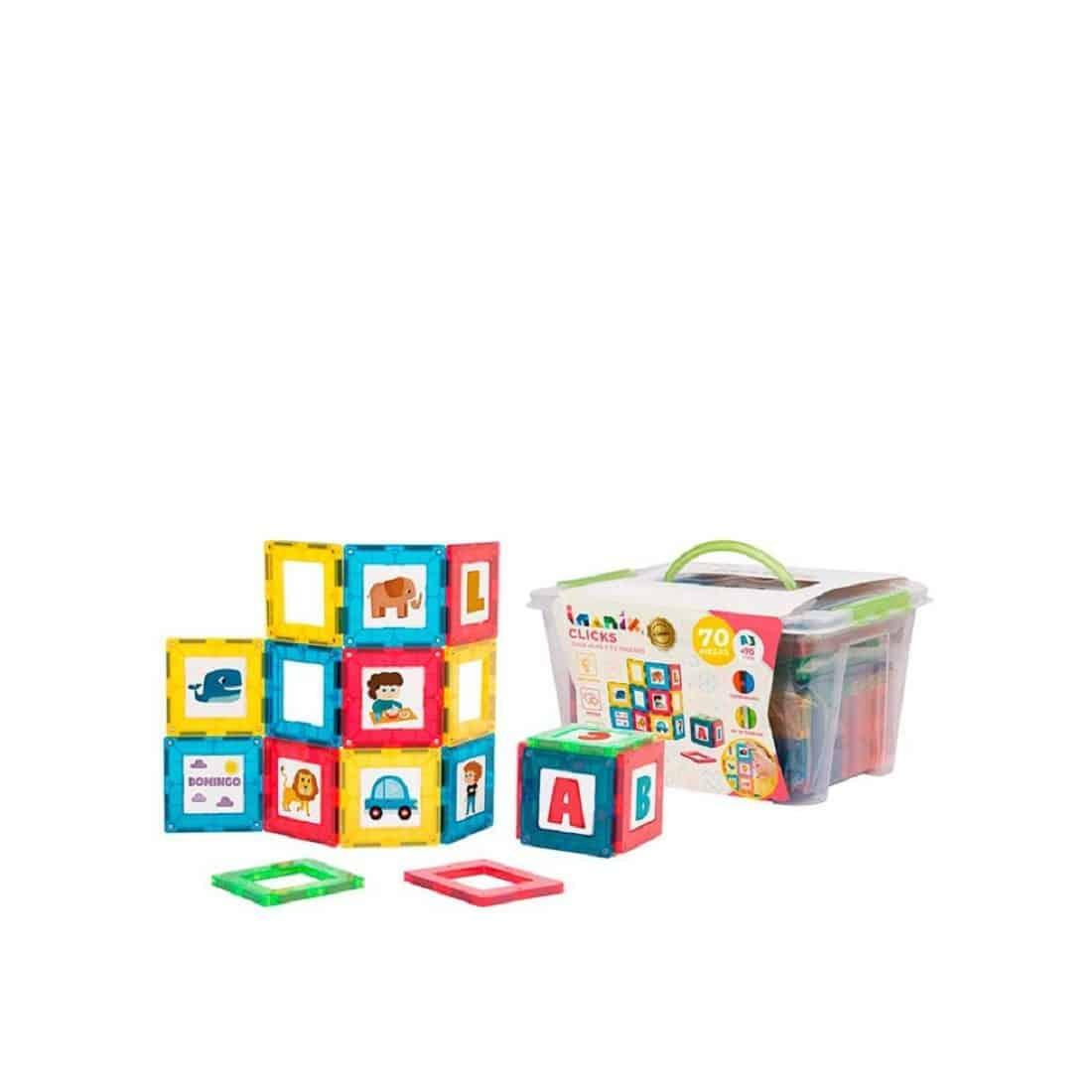 Imanix Clicks 140 peças - Mini-Me - Baby & Kids Store