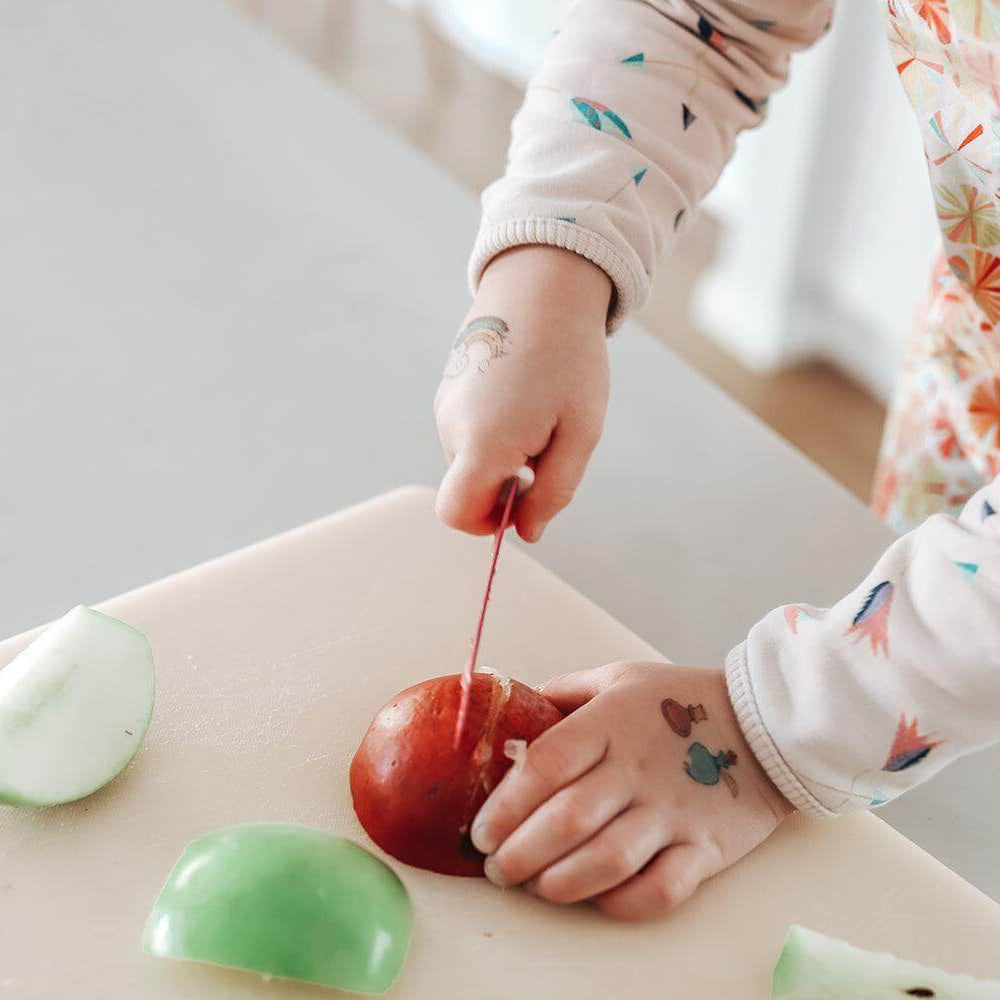 Faca de cozinha para autonomia da criança | Kiddikutter - dusty pink - Mini-Me - Baby & Kids Store