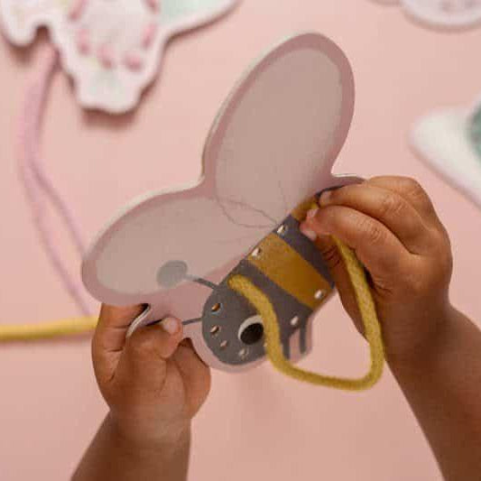 Cartão de Entrelaçar Flowers & Butterflies | Little Dutch - Mini-Me - Baby & Kids Store