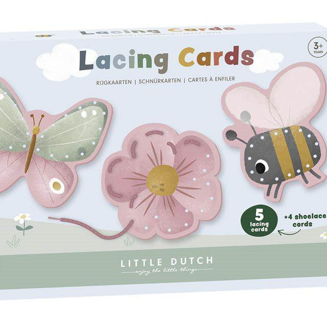 Cartão de Entrelaçar Flowers & Butterflies | Little Dutch - Mini-Me - Baby & Kids Store