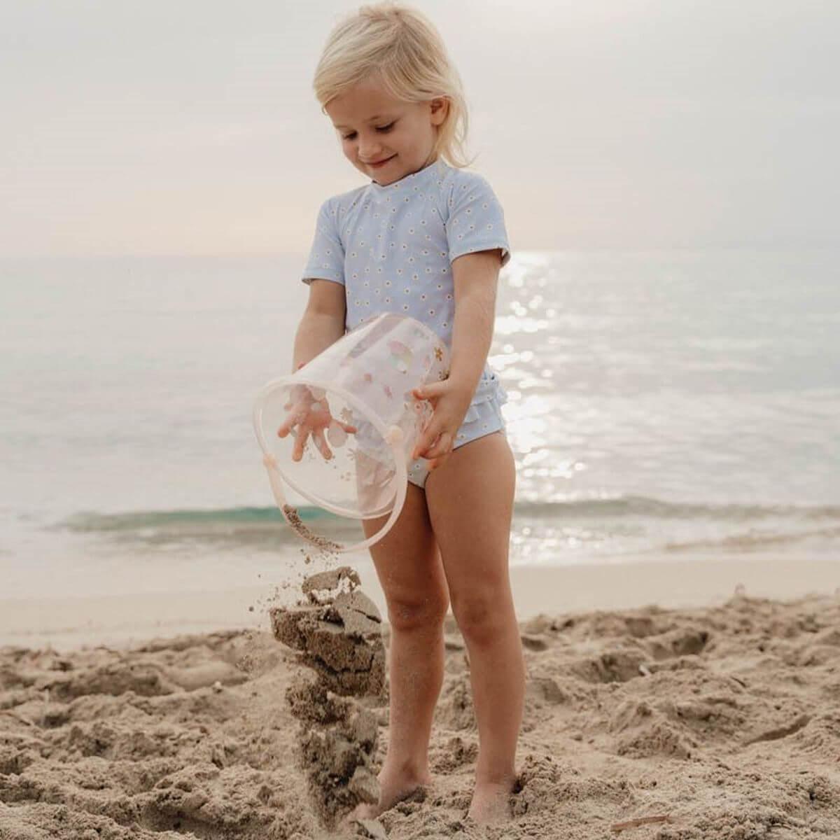 Balde de Conchas Flowers 19cm | Little Dutch - Mini-Me - Baby & Kids Store