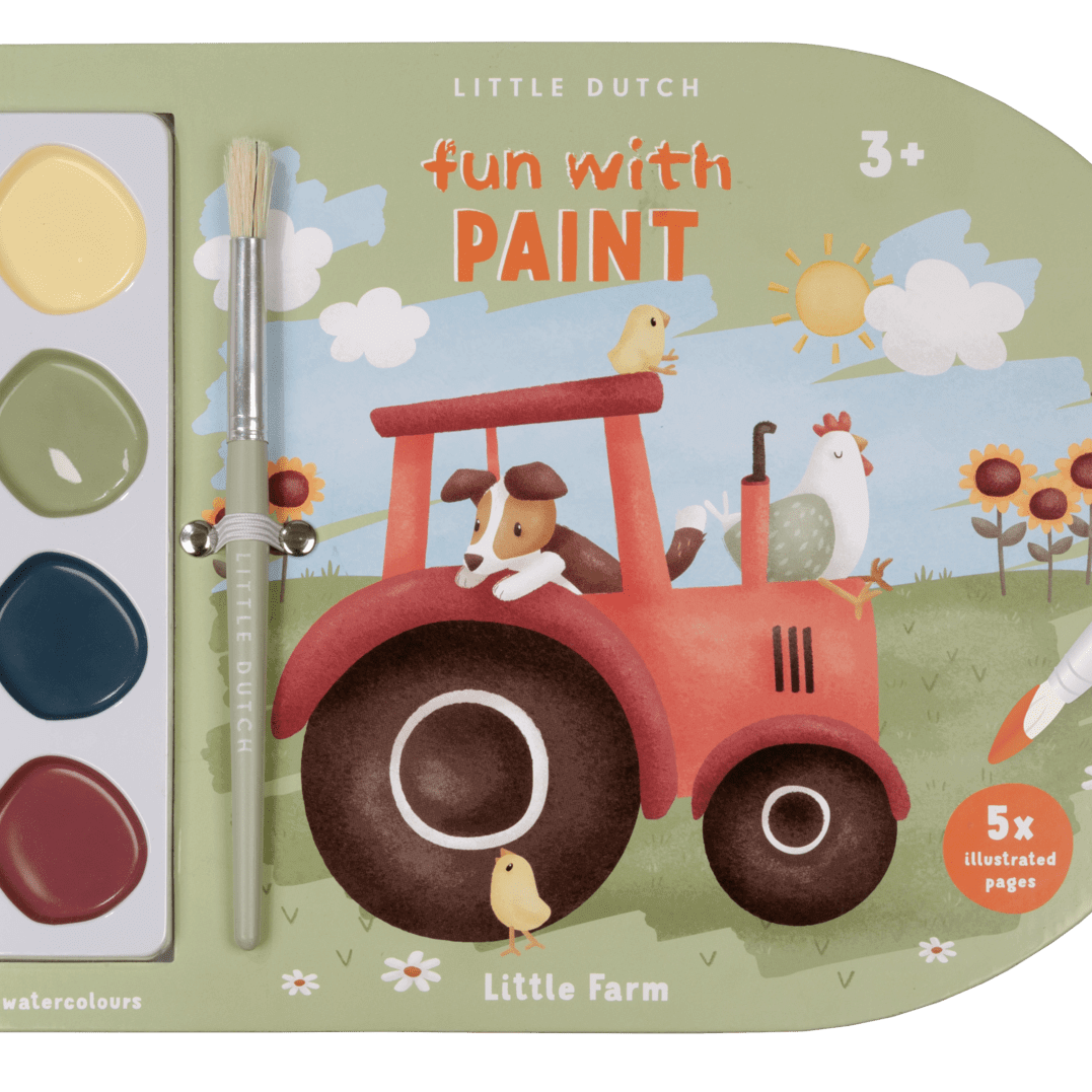 Livro de pintar com aguarelas | Little Dutch - Mini-Me - Baby & Kids Store