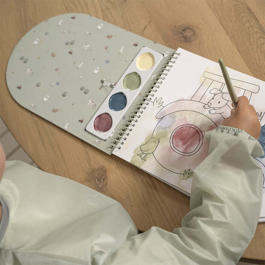 Livro de pintar com aguarelas | Little Dutch - Mini-Me - Baby & Kids Store