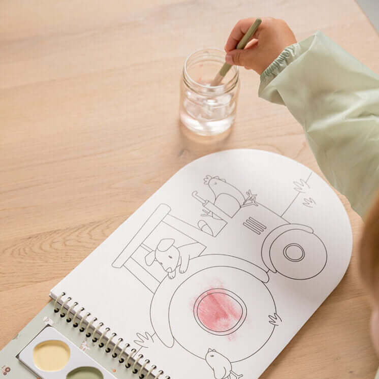 Livro de pintar com aguarelas | Little Dutch - Mini-Me - Baby & Kids Store