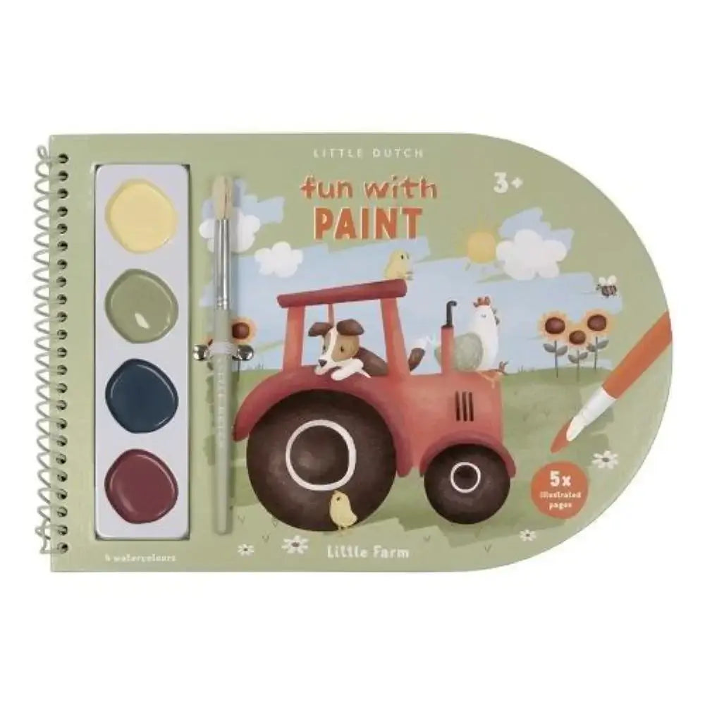 Livro de pintar com aguarelas | Little Dutch - Mini-Me - Baby & Kids Store
