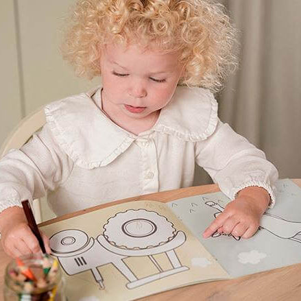 Livro de Colorir Little Farm | Little Dutch - Mini-Me - Baby & Kids Store