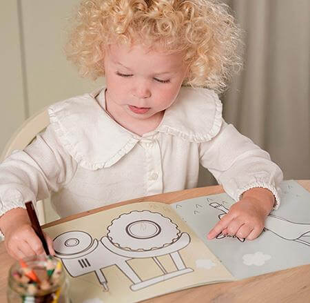 Livro de Colorir Little Farm | Little Dutch - Mini-Me - Baby & Kids Store
