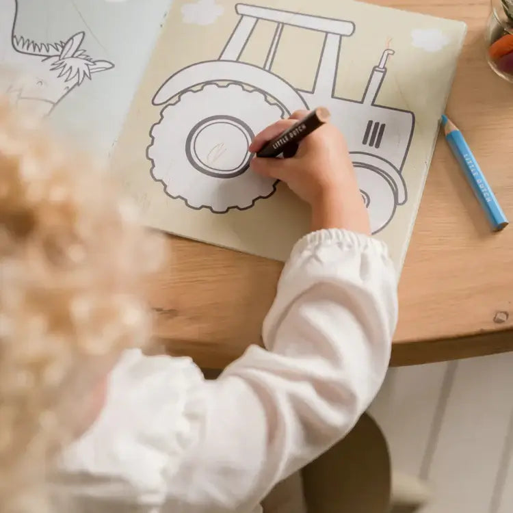 Livro de Colorir Little Farm | Little Dutch - Mini-Me - Baby & Kids Store
