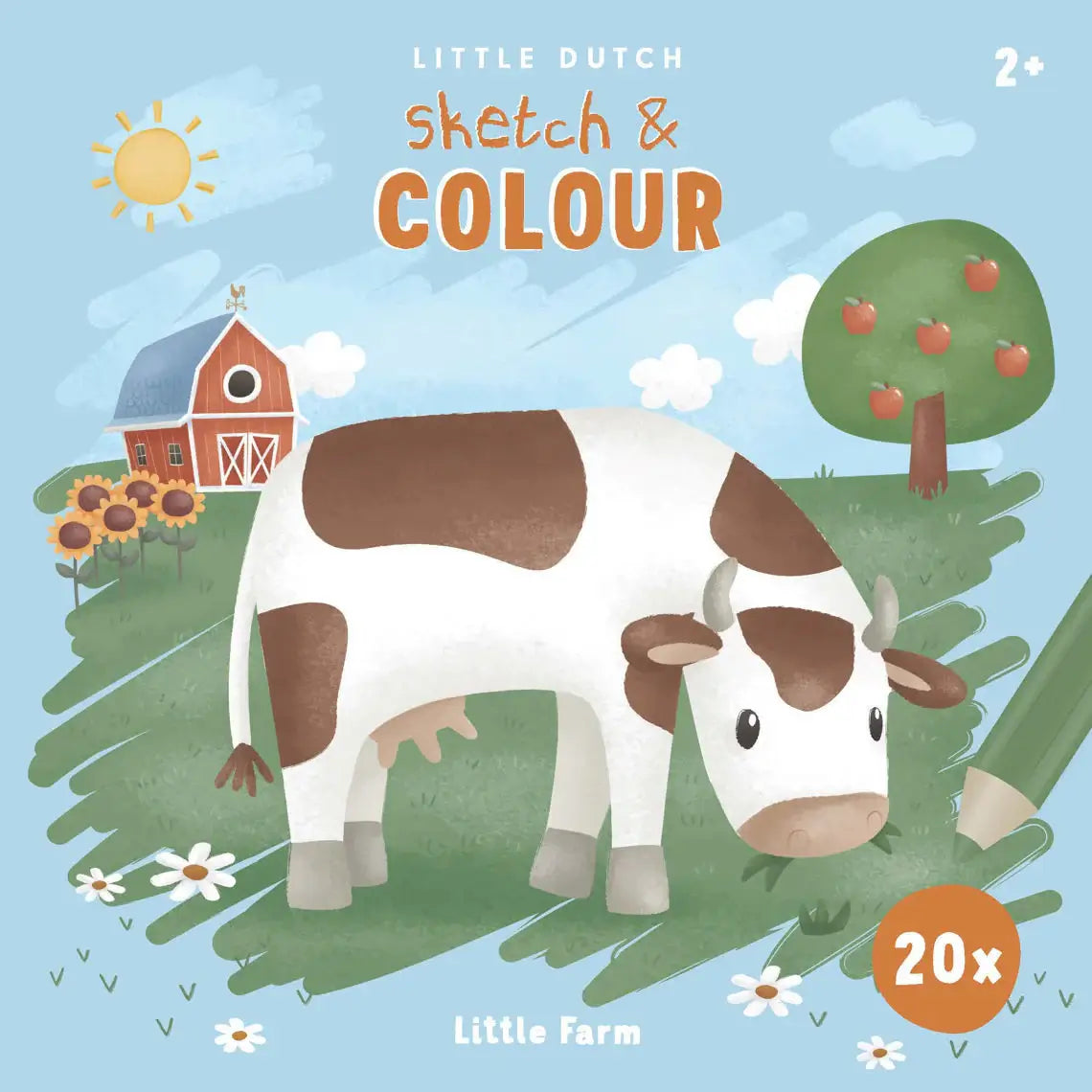 Livro de Colorir Little Farm | Little Dutch - Mini-Me - Baby & Kids Store