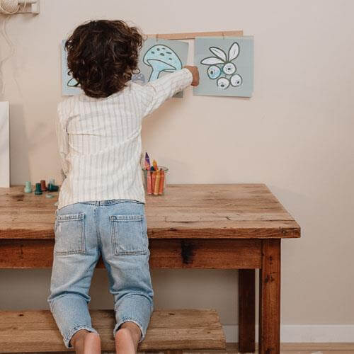 Livro de Colorir entre Linhas Forest Friends | Little Dutch - Mini-Me - Baby & Kids Store