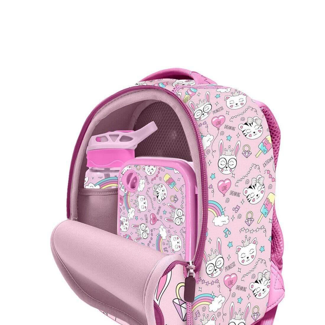 Mochila Neoprene Gatos | Water Revolution - Mini-Me - Baby & Kids Store